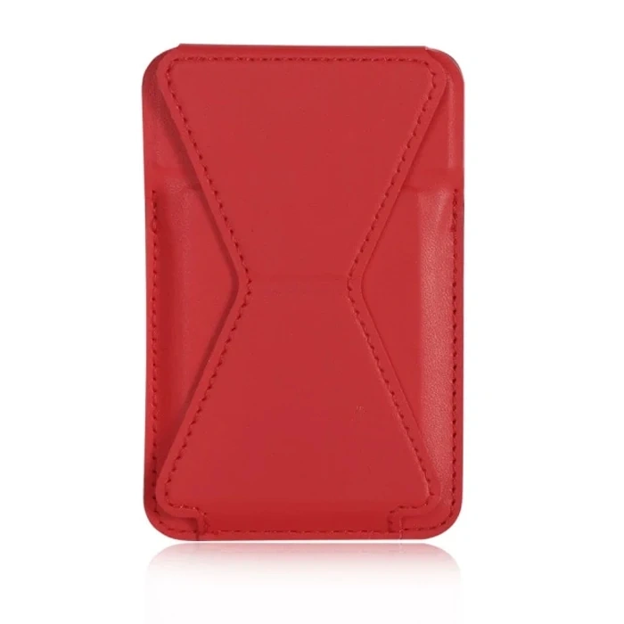 Ally İphone 15-14- 13-12ler İçin Standlı Deri Cüzdan Magsafe Kartlık Cüzdan Kılıf