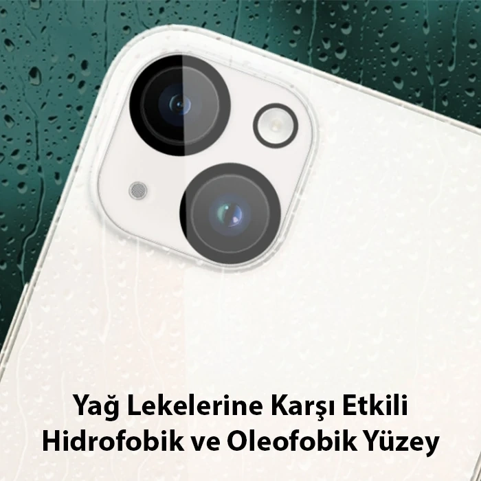Ally İphone 15-15 Plus Full Tempered Kamera Lens Koruma Camı