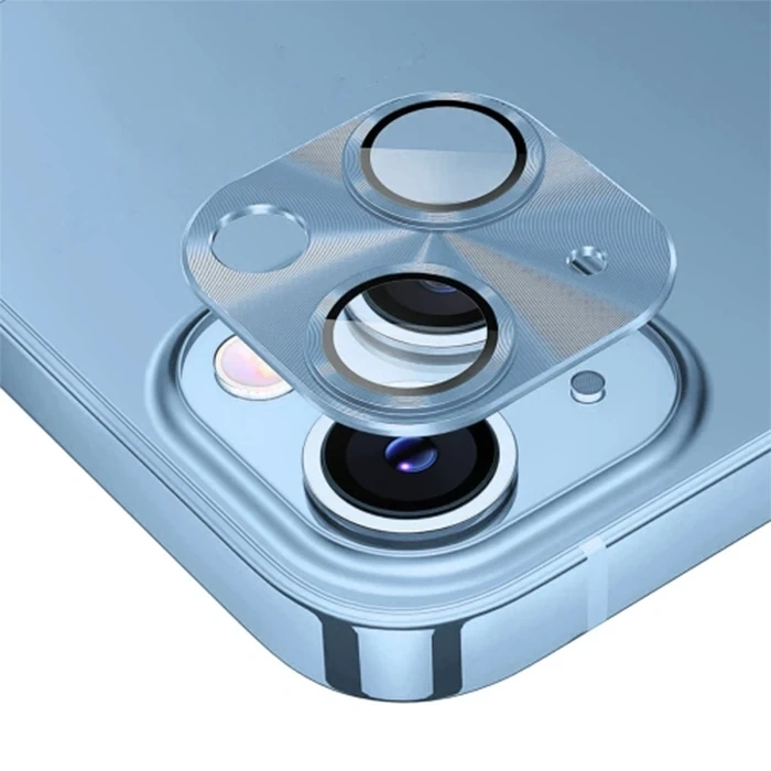 Ally İphone 15-15 Plus Metal Tempered Kamera Lens Koruyucu