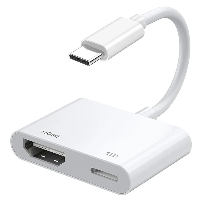 Ally  İphone 15 Type-c To Type-c + Hdmı Çevirici Kablo Dijital Av Adaptörü-(5775)