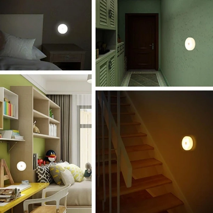 Ally Mini 5 Led Usb Şarjjlı Tuşlu Gece Lambası Led