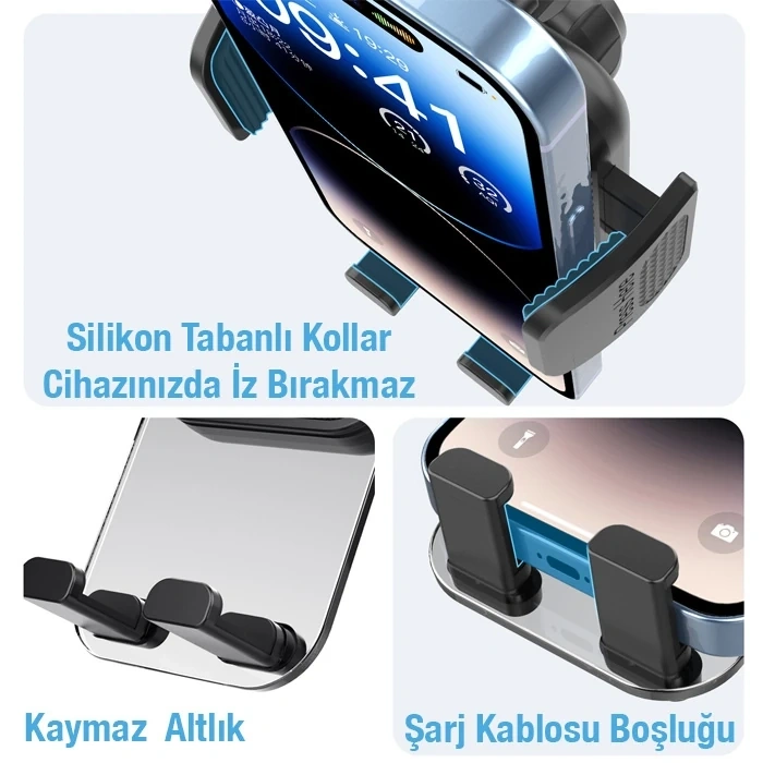 Ally Ml-217 Araç İçi Havalandırma Telefon Tutucu