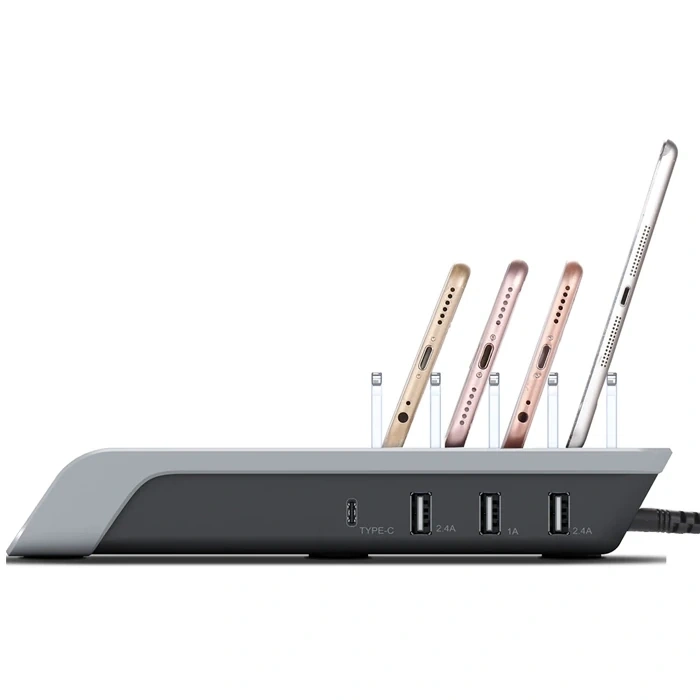 Ally Multiport 10w Wireless Kablosuz Şarj Cihazı Organizer Stand