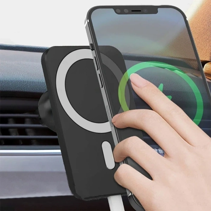 Ally N16 15w Magsafe Uyumlu Araç İçi Telefon Tutucu