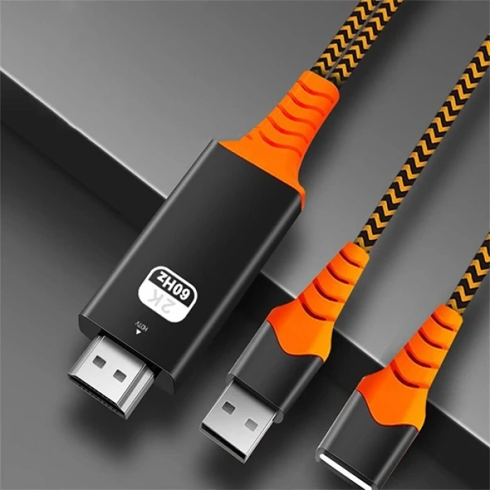 Ally Phone Usb Hdtv Cable Lightning Type C Hdmi Kablosu
