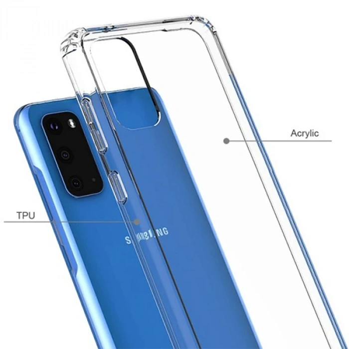 Ally Samsung Galaxy S20 Anti-drop Darbe Emici Silikon Kılıf