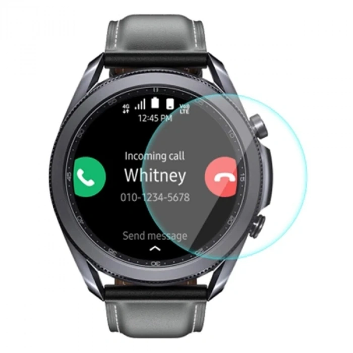 Ally Sm Galaxy Watch 3 45mm Kırılmaz Cam Ekran Koruyucu