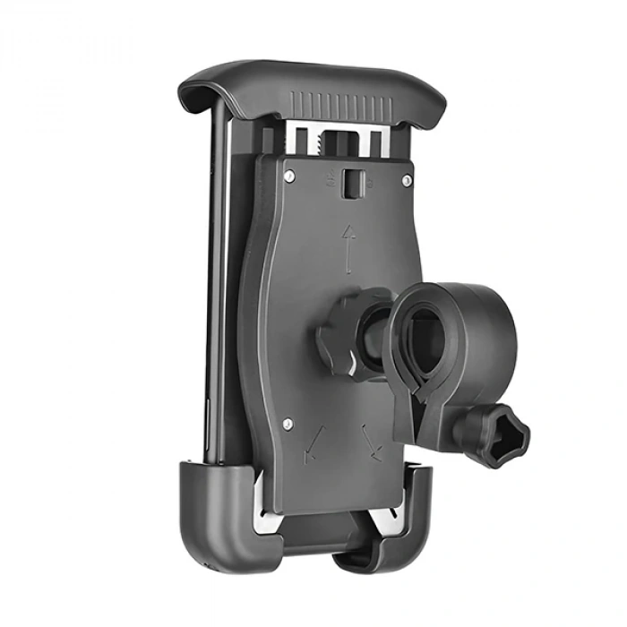 Ally Tt-t45 Motor Ve Bisiklet Gidonu İçin 360 Dönebilen Telefon Tutucu
