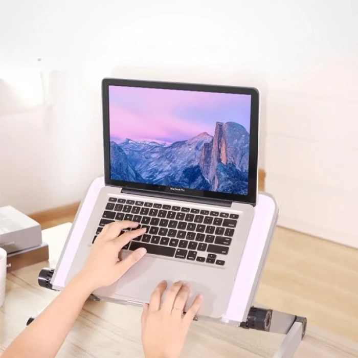 Ally Yl-805 Katlanabilir Fanlı Dizüstü Laptop Standı
