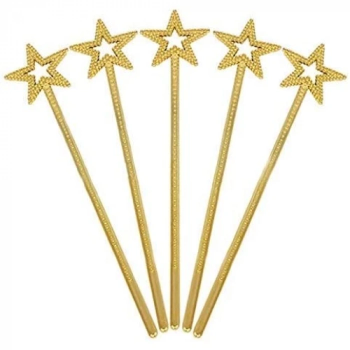Altın Renk Yıldız Peri Asası