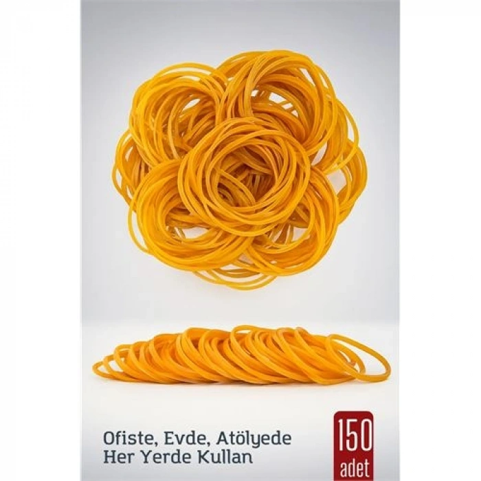 Ambalaj Lastiği - Paket Lastiği - Para Lastiği 64MM 150 Adet 716918