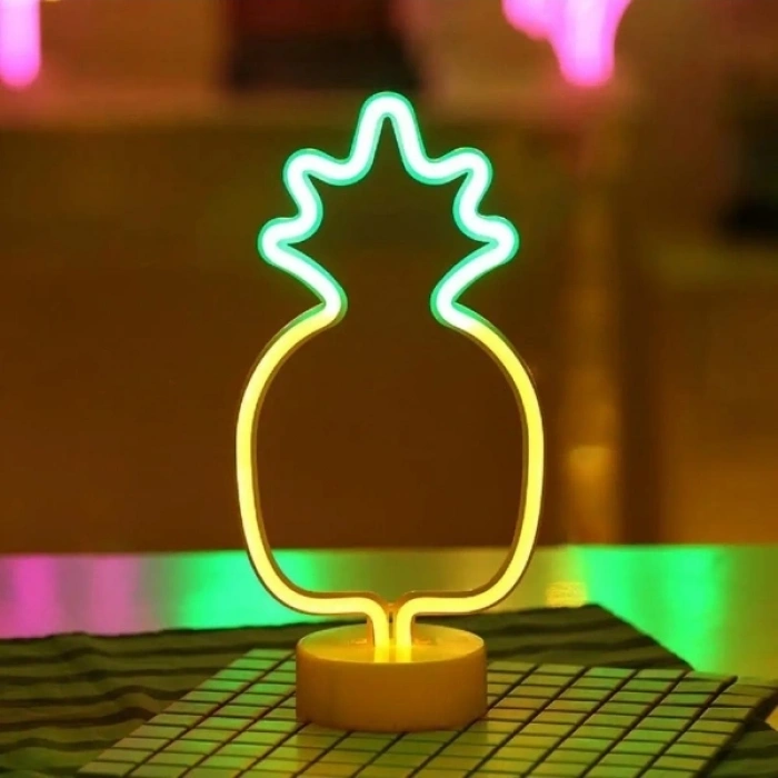 Ananas Neon Led Lamba