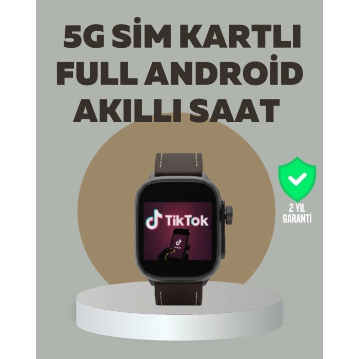 Android Akıllı Saat 5g Destekli Uygulama İndirme