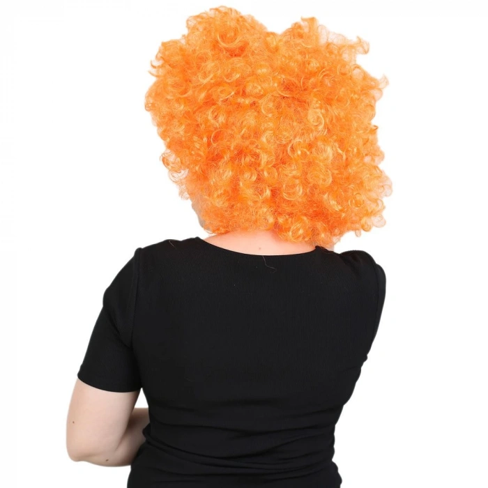 Animasyon Parti Ve Palyaço Peruğu - Turuncu