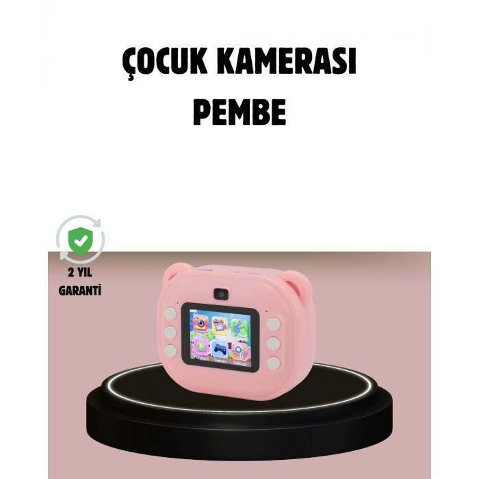 Anında Baskı Özellikli Şipşak Kamera 24mp Hd Çift Lensli Ve 32gb Hafızalı