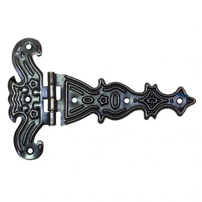 Antik Bakır 100 Adet Tek Kuyruk Menteşe Büyük 103x68 mm - Dekoratif Sac Çeliği Kutu,  Küçük Kapı, Mutfak, Dolap Menteşesi