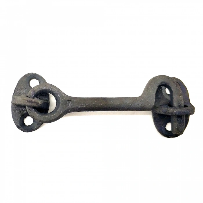 Antika Tarz Dekoratif Pirinç  Çengeli - 8,5cm, Oksit