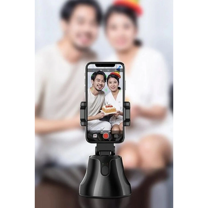 Apai Genie 360 Derece Takip Etme Özellikli Selfie Gimbal - Siyah