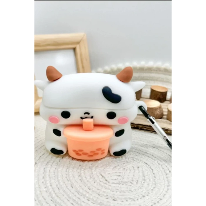 Apple Airpods 3 (3.nesil) Karakter Silikon - Desen 11