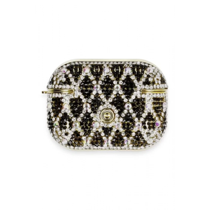 Apple Airpods Pro 2 (2.nesil) Klor Taşlı Kılıf - Desen 3