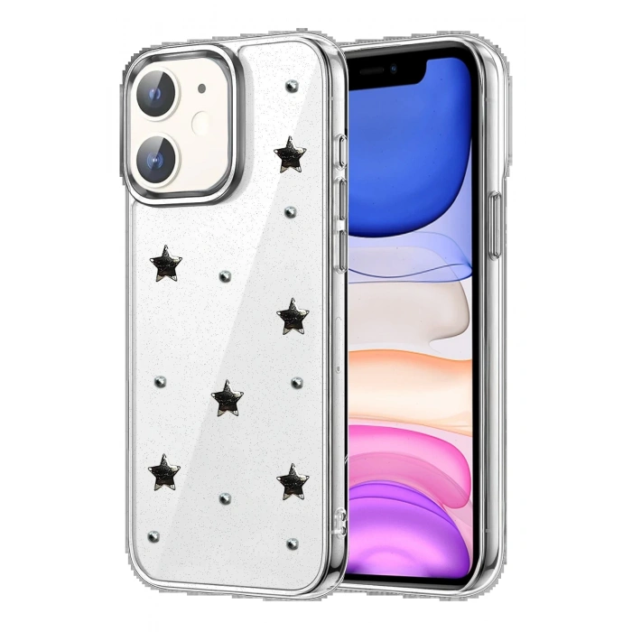 Apple iPhone 11 Fiyonk Desenli Kapak - Desen 8