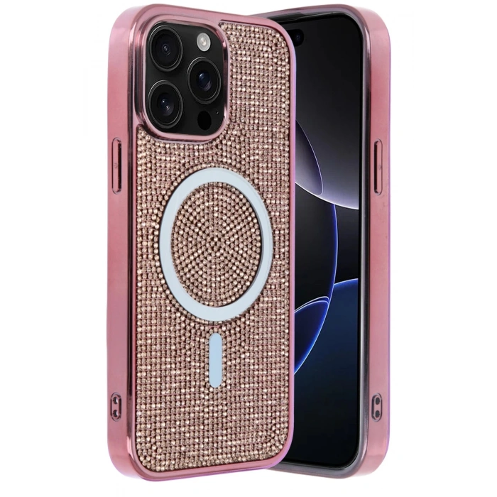 Apple iPhone 12 Pro Helen Magsafe Kapak - Pembe