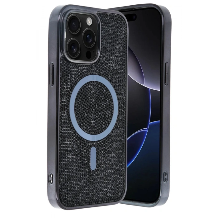 Apple iPhone 12 Pro Helen Magsafe Kapak - Siyah