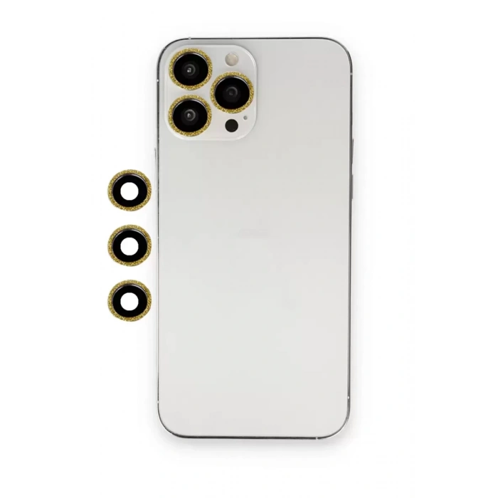 Apple iPhone 13 Pro Max Shine Kamera Lens - Gold