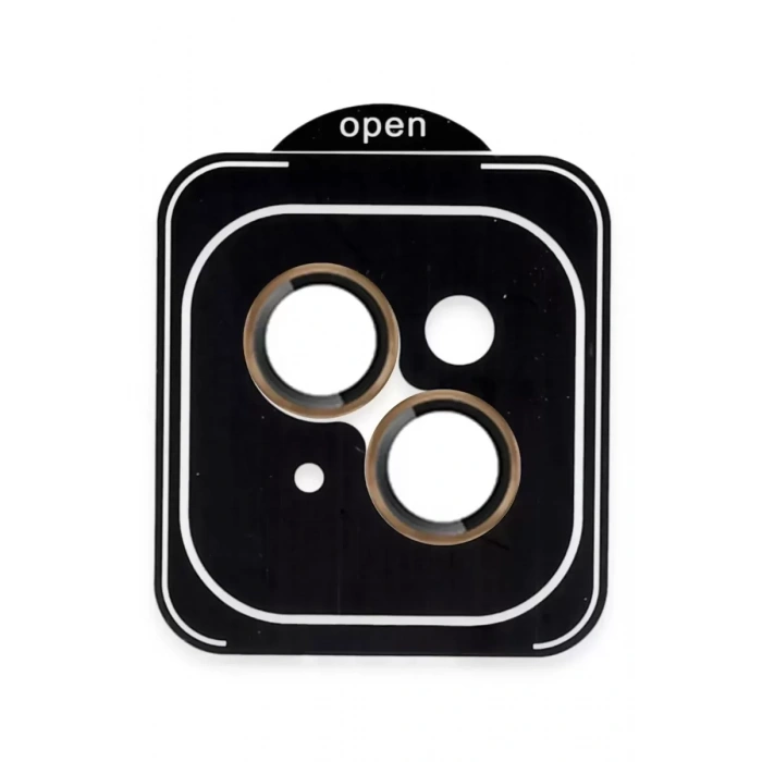 Apple iPhone 13 PVD Metal Kamera Lens - Gold