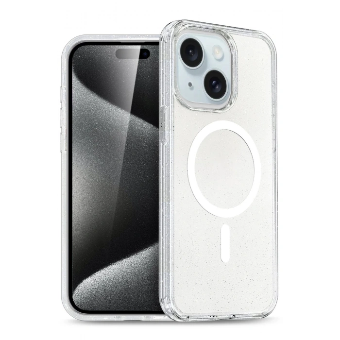 Apple iPhone 14 Star Magsafe Kapak - Şeffaf