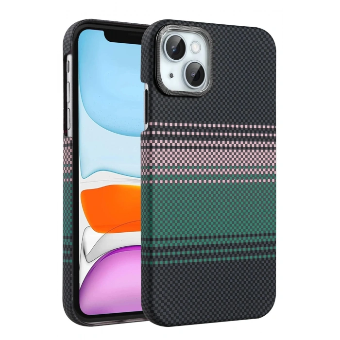 Apple iPhone 14 Vega Magsafe Kapak - Yeşil