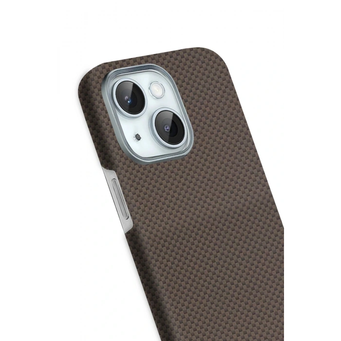 Apple iPhone 14 Volt Magsafe Kapak - Kahverengi