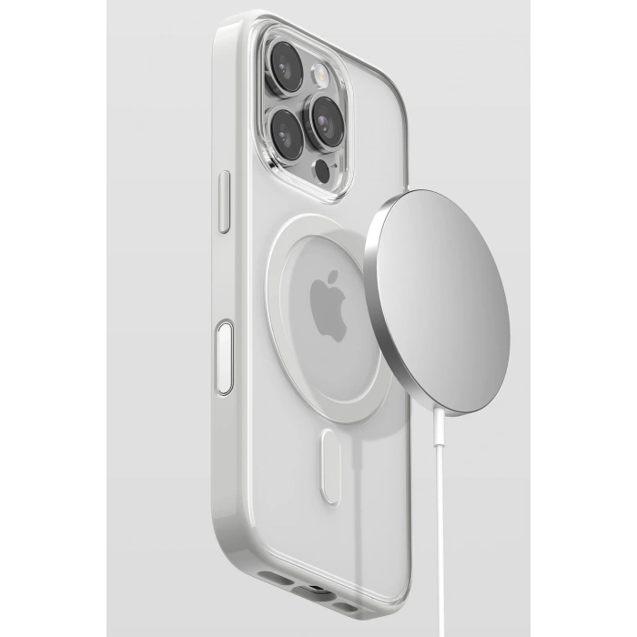 Apple iPhone 15 Pro Max Joly Magsafe Kapak - Beyaz