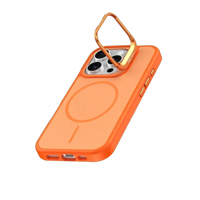 Apple iPhone 16 Pro Max Flexa Magsafe Kapak - Turuncu