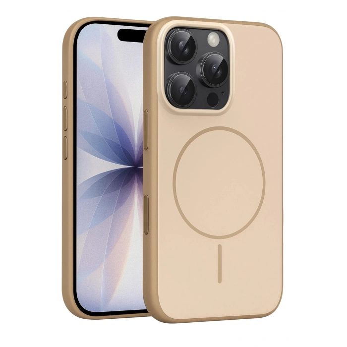 Apple iPhone 16 Pro Max Neva Magsafe Kapak - Gold