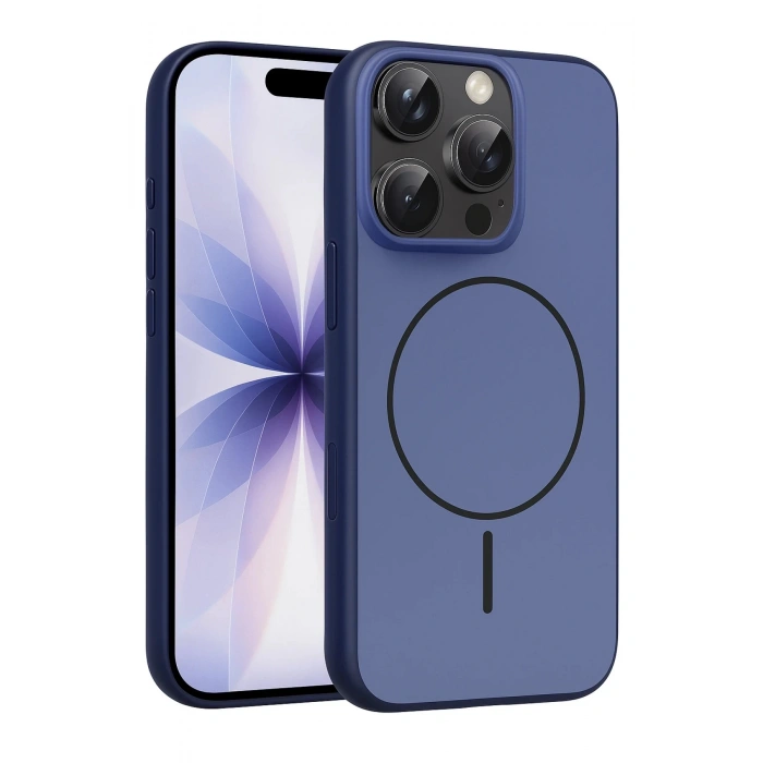 Apple iPhone 16 Pro Max Neva Magsafe Kapak - Lacivert