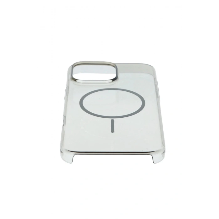 Apple iPhone 16 Pro Max PC Blank Magsafe Kapak - Natural Grey