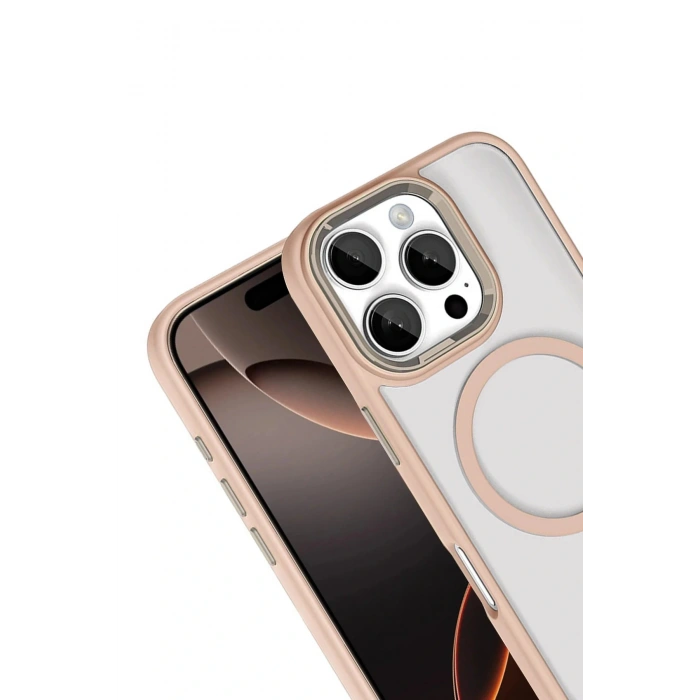 Apple iPhone 16 Pro Max Terea Magsafe Kapak - Gold