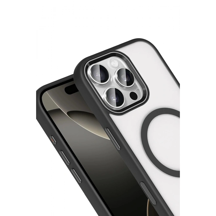 Apple iPhone 16 Pro Max Terea Magsafe Kapak - Siyah