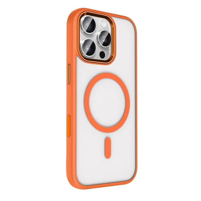 Apple iPhone 16 Pro Max Terea Magsafe Kapak - Turuncu