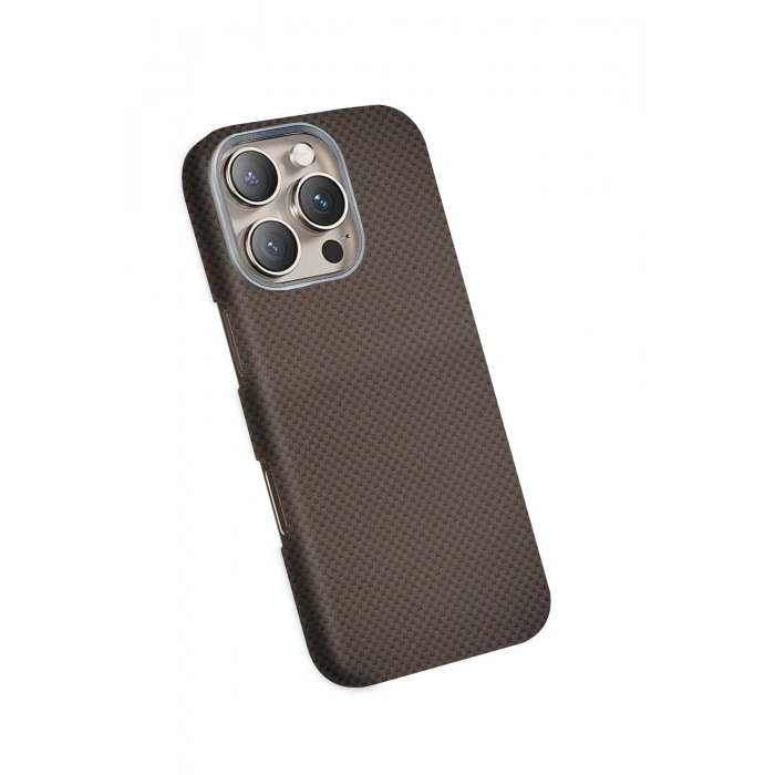 Apple iPhone 16 Pro Max Volt Magsafe Kapak - Kahverengi