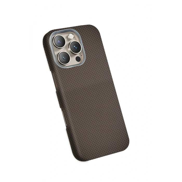 Apple iPhone 16 Pro Max Volt Magsafe Kapak - Kahverengi