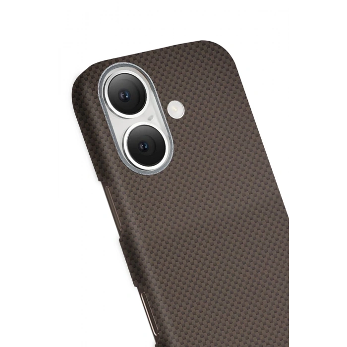 Apple iPhone 16 Volt Magsafe Kapak - Kahverengi