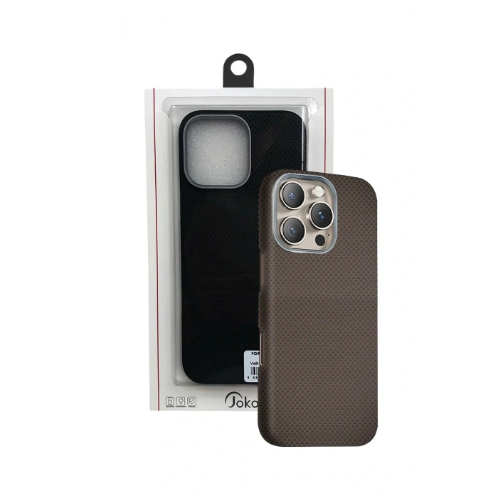 Apple iPhone 16 Volt Magsafe Kapak - Kahverengi