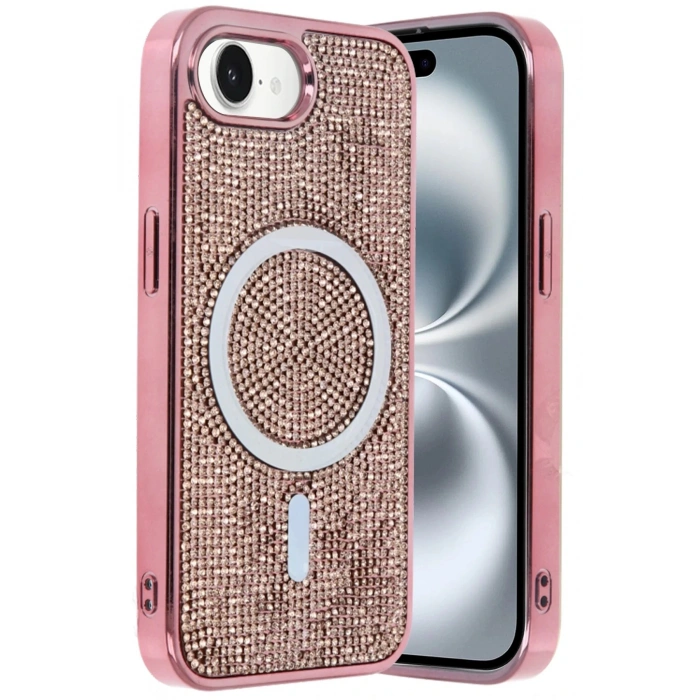 Apple iPhone 16E Helen Magsafe Kapak - Pembe