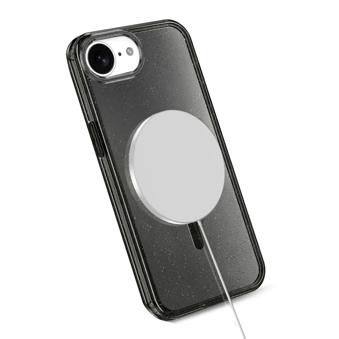 Apple iPhone 16E Star Magsafe Kapak - Mor