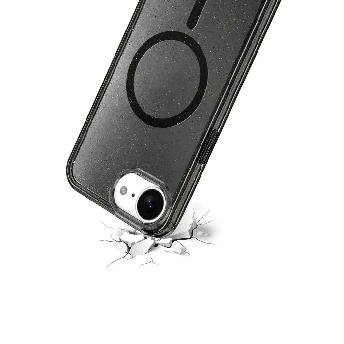 Apple iPhone 16E Star Magsafe Kapak - Turuncu