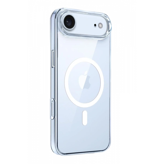 Apple iPhone 17 Air Combo Sert Şeffaf Magsafe Kapak - Şeffaf