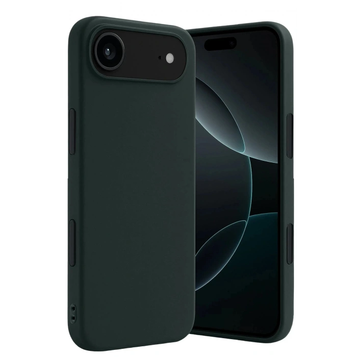 Apple iPhone 17 Air First Silikon - Koyu Yeşil