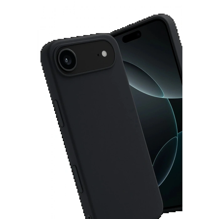 Apple iPhone 17 Air First Silikon - Siyah